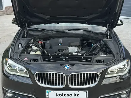 BMW 528 2015 года за 12 200 000 тг. в Шымкент – фото 13