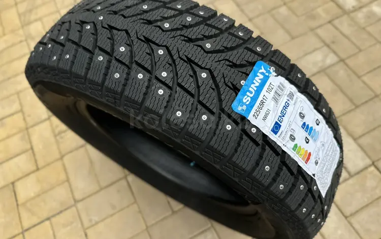 225/65R17 SUNNY шипы, мягкие, тихие, отличное сцепление на льду и снегу за 37 500 тг. в Астана