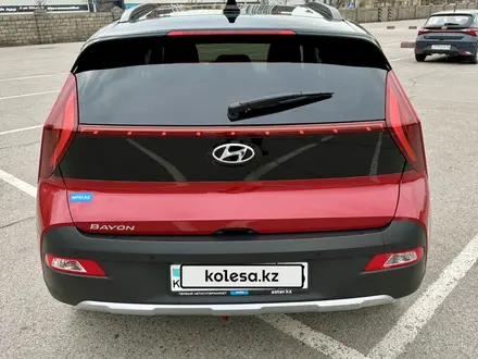 Hyundai Bayon 2023 годаүшін9 200 000 тг. в Алматы – фото 4