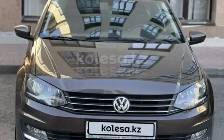 Volkswagen Polo 2016 года за 6 900 000 тг. в Астана