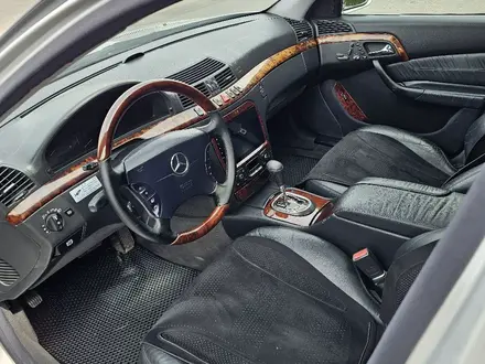 Mercedes-Benz S 320 1999 года за 3 800 000 тг. в Тараз – фото 11