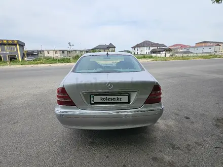 Mercedes-Benz S 320 1999 года за 3 800 000 тг. в Тараз – фото 5