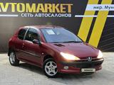 Peugeot 206 2005 годаүшін1 650 000 тг. в Атырау – фото 4