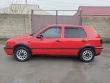 Volkswagen Golf 1992 годаfor1 600 000 тг. в Шымкент – фото 3