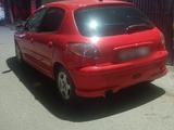 Peugeot 206 2007 годаүшін1 250 000 тг. в Алматы – фото 2