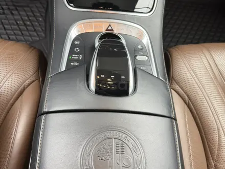 Mercedes-Benz S 63 AMG 2013 года за 32 800 000 тг. в Алматы – фото 11