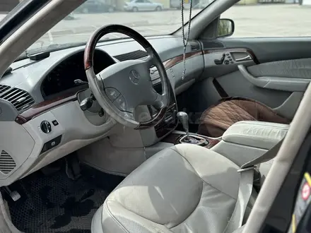 Mercedes-Benz S 500 2004 года за 4 800 000 тг. в Алматы – фото 9