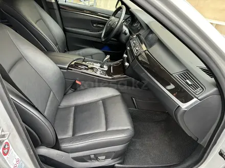 BMW 528 2011 года за 9 000 000 тг. в Алматы – фото 14