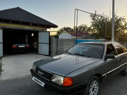 Audi 100 1989 года за 1 300 000 тг. в Жетысай – фото 5