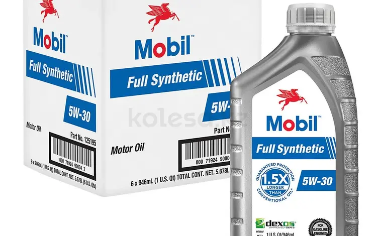 Моторное масло Mobil 1 5W-30 1L API SP синтетика за 4 700 тг. в Алматы