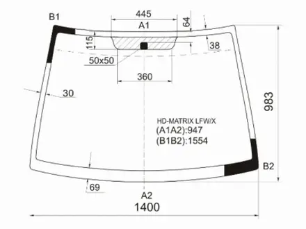 Стекло лобовое за 24 900 тг. в Алматы