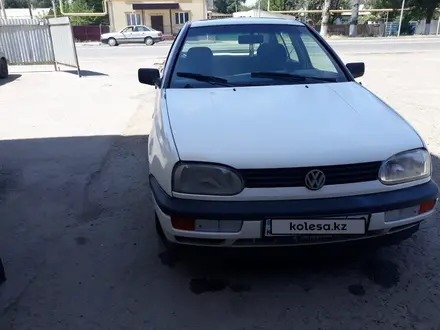 Volkswagen Golf 1992 года за 1 000 000 тг. в Шу – фото 2