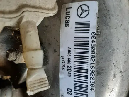Вакуумный усилитель тормозов вакуум Mercedes W168 A-класса за 18 000 тг. в Семей – фото 2