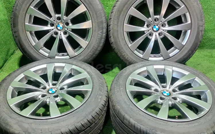 Диск с шинами Motec BMW разноширокие R18 5x120 IS46/DIA 74, 1 за 320 000 тг. в Алматы