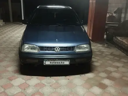 Volkswagen Golf 1993 года за 1 300 000 тг. в Кордай – фото 5