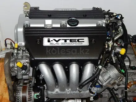 Honda k24 Двигатель 2.4 (хонда) мотор япония за 97 800 тг. в Алматы – фото 3