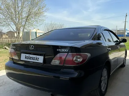 Lexus ES 300 2003 года за 6 200 000 тг. в Абай (Келесский р-н) – фото 4