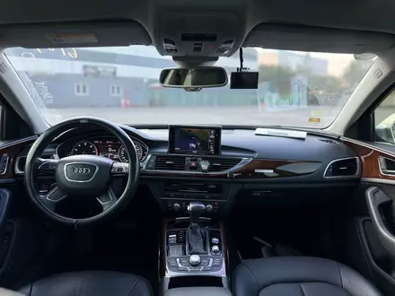 Audi A6 2013 года за 10 500 000 тг. в Алматы – фото 11