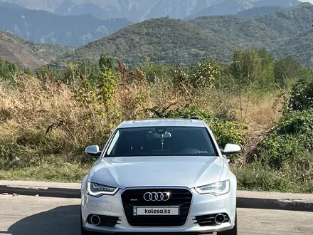 Audi A6 2013 года за 10 500 000 тг. в Алматы – фото 2