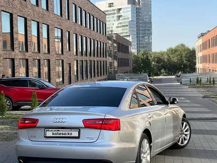 Audi A6 2013 года за 10 500 000 тг. в Алматы – фото 6
