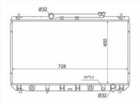 Радиатор двигателя за 22 650 тг. в Алматы