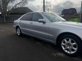 Mercedes-Benz S 320 2001 годаүшін4 200 000 тг. в Алматы – фото 4