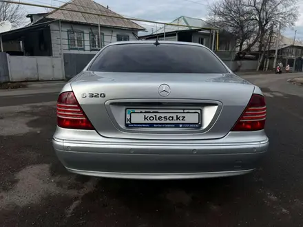 Mercedes-Benz S 320 2001 года за 4 200 000 тг. в Алматы – фото 6