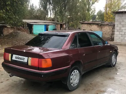 Audi 100 1991 года за 1 500 000 тг. в Жаркент – фото 5