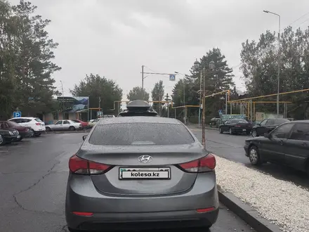 Hyundai Elantra 2015 года за 6 000 000 тг. в Алматы – фото 6