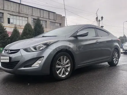 Hyundai Elantra 2015 года за 6 000 000 тг. в Алматы – фото 9