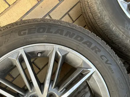 Комплект дисков на летней резине Yokohama Geolander G058 245/55 R19 103Hүшін420 000 тг. в Караганда – фото 5