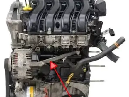 Двигатель на Renault K4M старый с датчиком Vvti 1, 6 за 180 000 тг. в Алматы