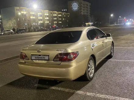 Lexus ES 300 2002 года за 5 200 000 тг. в Тараз – фото 3