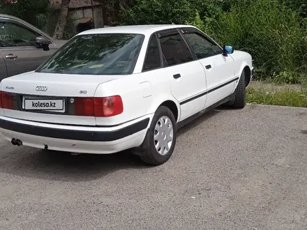Audi 80 1993 года за 1 400 000 тг. в Алматы – фото 2