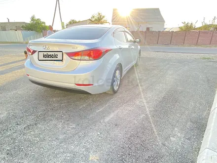 Hyundai Elantra 2014 года за 6 400 000 тг. в Тараз – фото 2