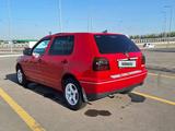 Volkswagen Golf 1995 года за 1 550 000 тг. в Байтерек – фото 5