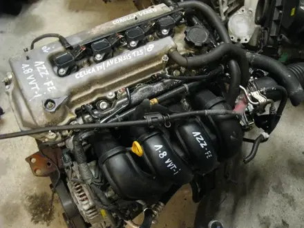 Двигатель 2ZR-FE 1.8л 1ZZ-FE Toyota Corolla — Контрактный двс с установкой за 113 999 тг. в Алматы – фото 9