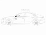 Стекло форточки (Спереди/Слева/Цвет зеленый) Hyundai Sonata 19- за 6 950 тг. в Алматы