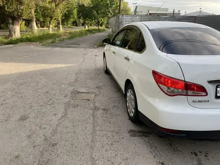 Nissan Almera 2014 года за 4 300 000 тг. в Тараз – фото 4