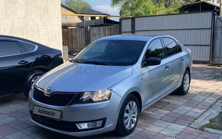 Skoda Rapid 2014 годаүшін3 700 000 тг. в Алматы
