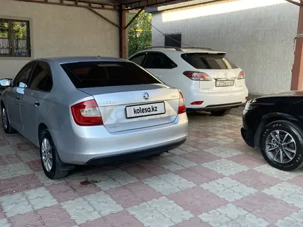Skoda Rapid 2014 года за 3 700 000 тг. в Алматы – фото 7