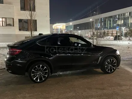 BMW X6 2016 года за 21 000 000 тг. в Астана – фото 5