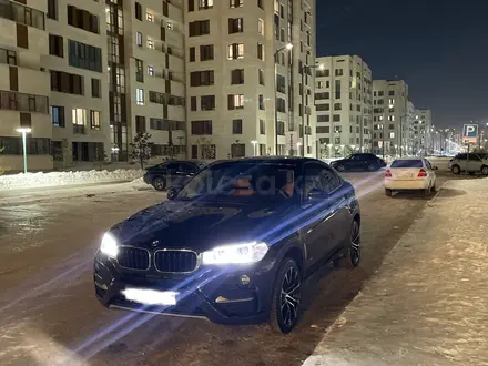 BMW X6 2016 года за 21 000 000 тг. в Астана – фото 3