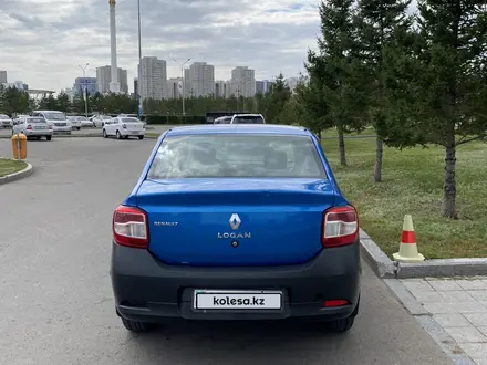 Renault Logan 2015 года за 1 850 000 тг. в Астана – фото 4