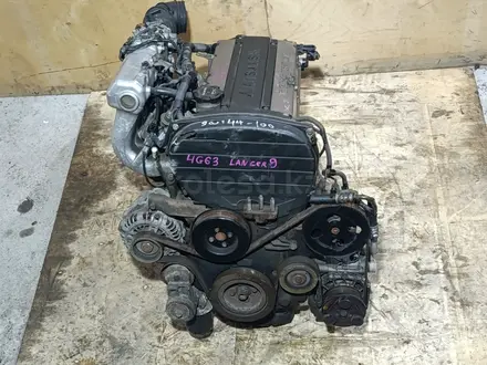 Двигатель 4G63 2.0 DOHC Mitsubishi Lancer 9 Outlander Митсубиси 00-11г за 740 000 тг. в Караганда – фото 2