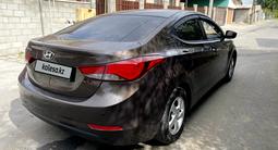 Hyundai Elantra 2014 года за 7 200 000 тг. в Алматы – фото 3