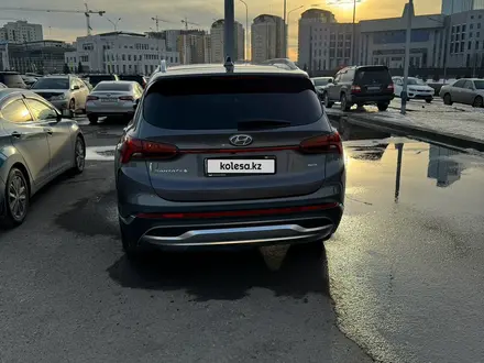 Hyundai Santa Fe 2022 года за 18 500 000 тг. в Астана – фото 4