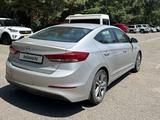 Hyundai Elantra 2018 года за 7 500 000 тг. в Алматы – фото 4