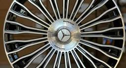 Оригинальные диски R20 AMG на Mercedes W 223 S-Classe, Мерседес W223, с рез за 550 000 тг. в Астана – фото 2