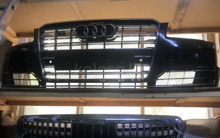 Бампер передний в сборе Audi A8D4 рестайлинг за 350 000 тг. в Алматы